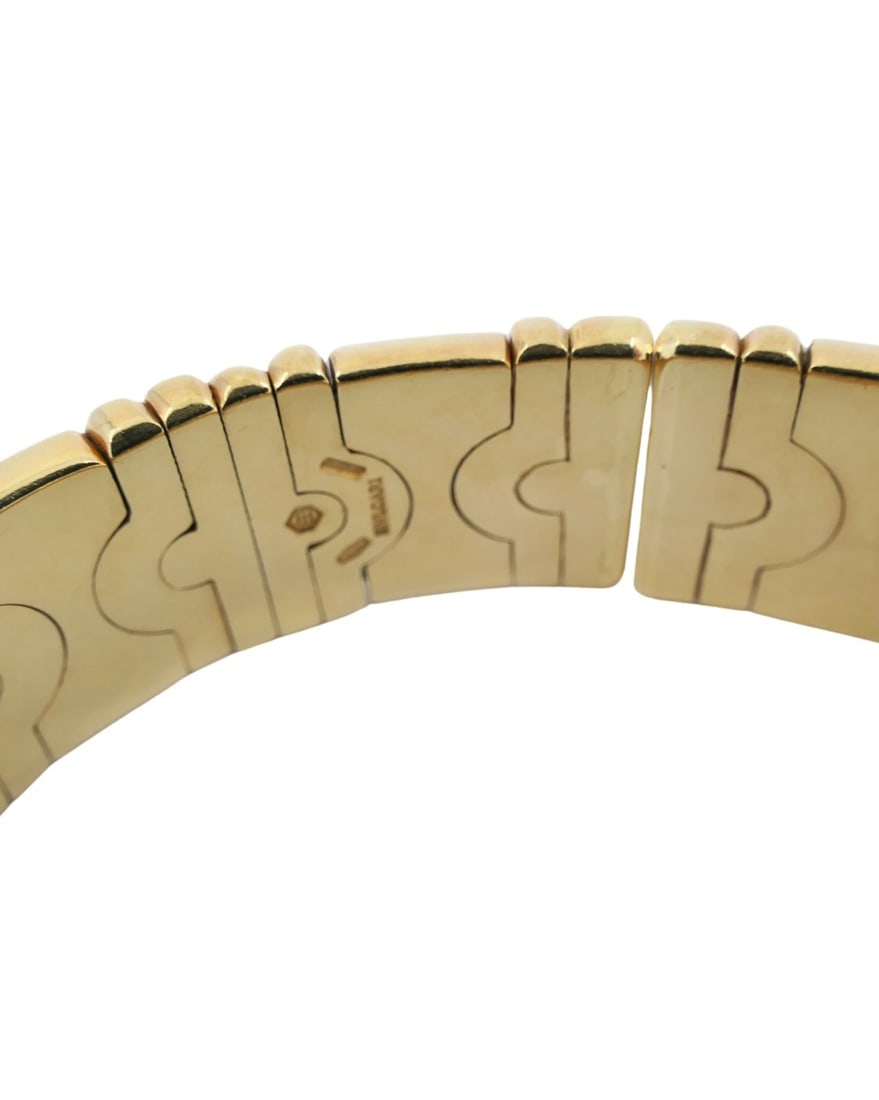 Bvlgari Bulgari Parentesi Gold Watch and Parentesi Bracelet 18k Gold Set - 17