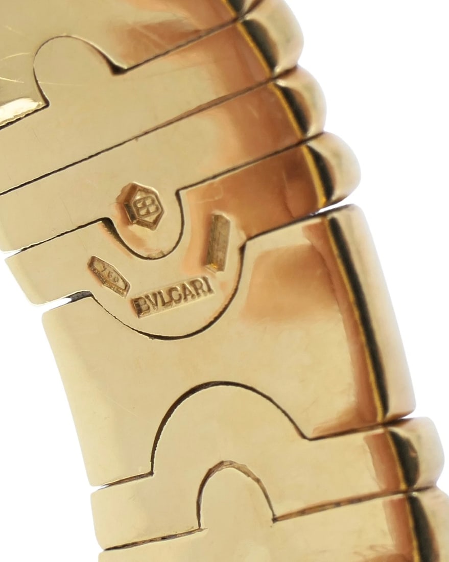 Bvlgari Bulgari Parentesi Gold Watch and Parentesi Bracelet 18k Gold Set - 18