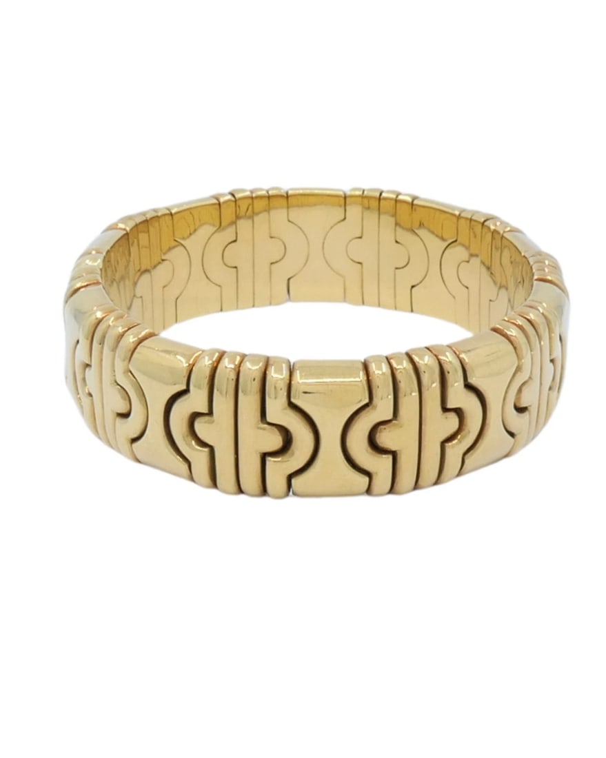 Bvlgari Bulgari Parentesi Gold Watch and Parentesi Bracelet 18k Gold Set - 19