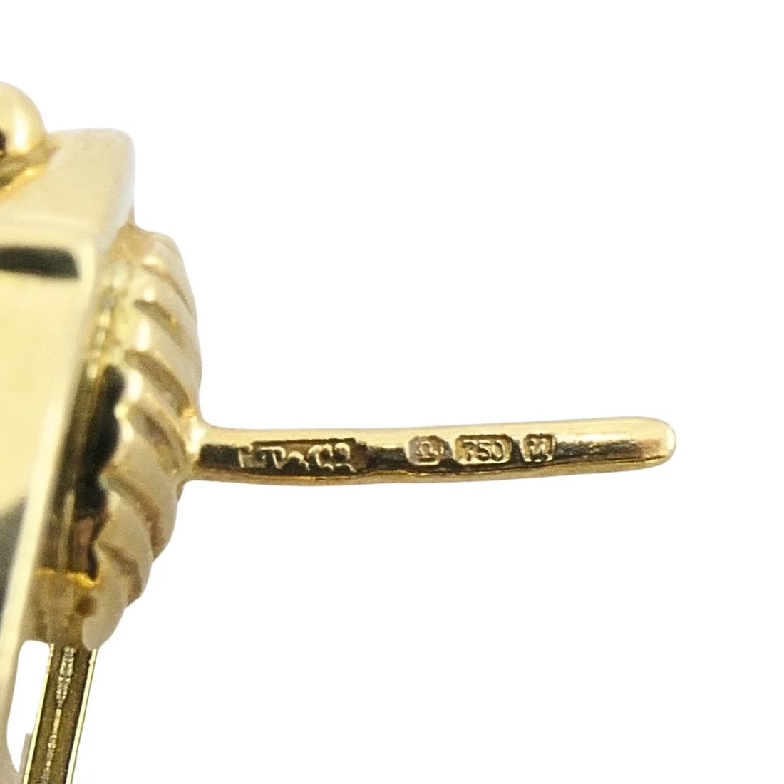 Tiffany & Co. 18k Yellow Gold Scarab Earrings, Circa 1993 - 12
