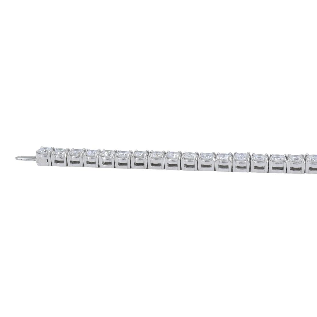 Vintage Cartier Platinum Diamond Tennis Bracelet - 11