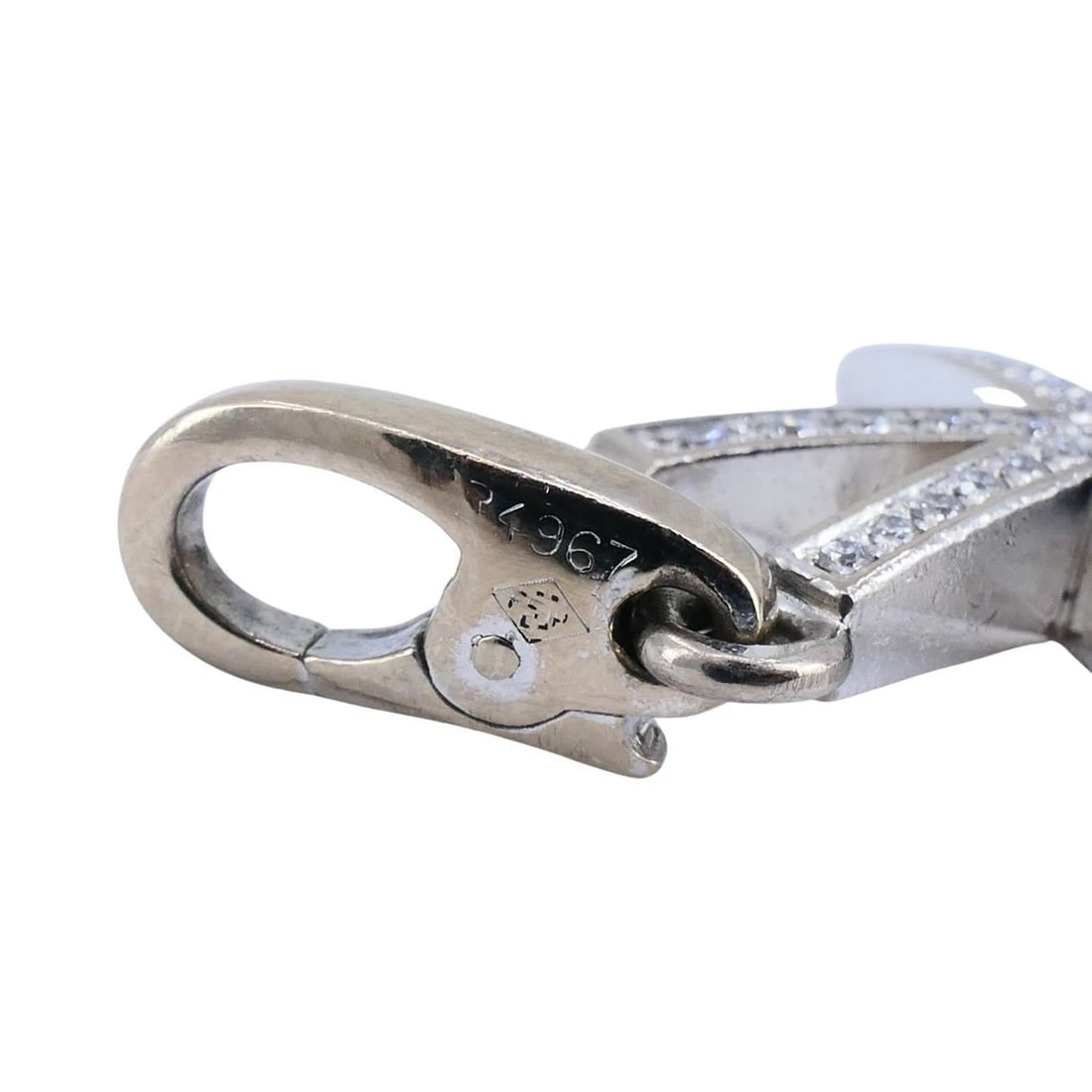 Cartier 18K White Gold Diamond Firework Charm Pendant - 8