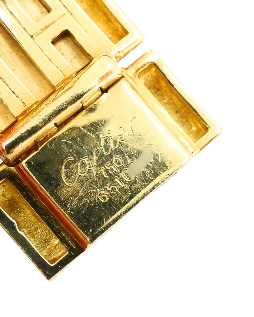 Cartier Walking Panthere Bracelet Diamond Gold Bracelet - 11