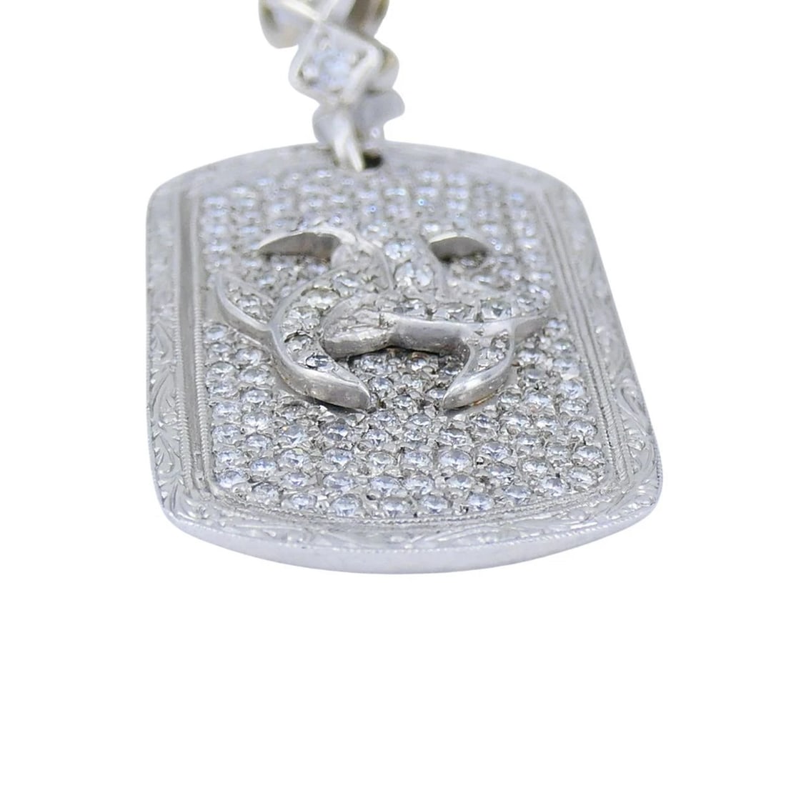 Loree Rodkin Diamond PavÃ© Pendant Necklace in 18K White Gold - 5
