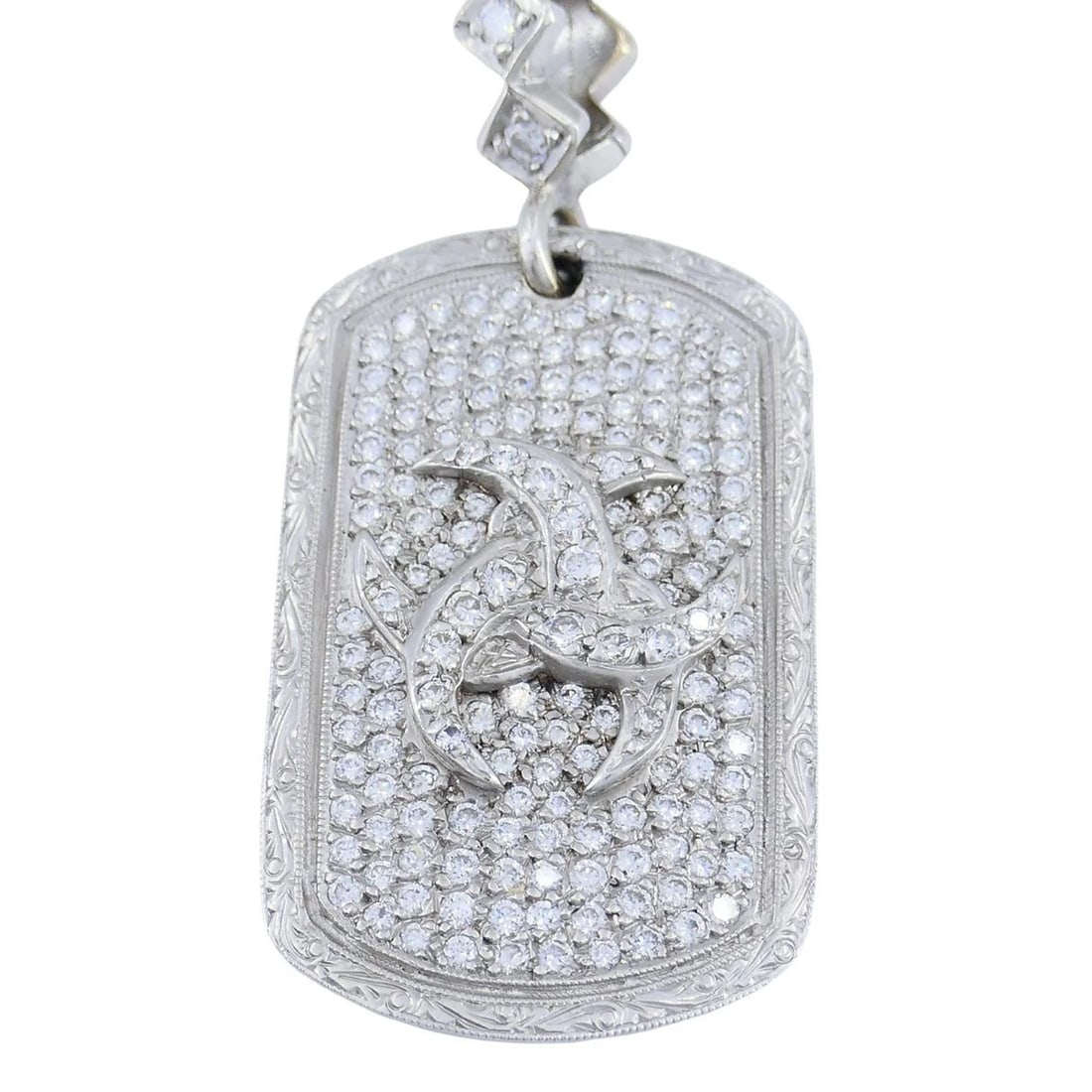 Loree Rodkin Diamond PavÃ© Pendant Necklace in 18K White Gold - 6