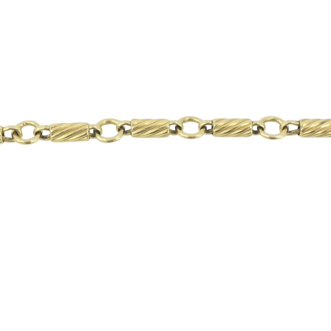 Vintage Cartier 18k Gold Link Bracelet - 4