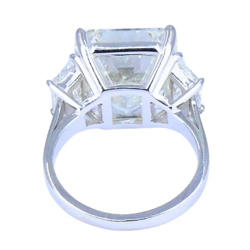 8.02-carat GIA Certified Diamond RING 18k White Gold Modern Jewelry - 13