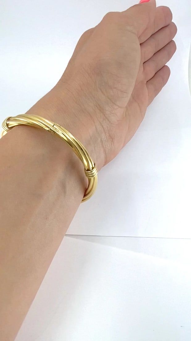 Balestra Gold Bracelet 14k Vintage Jewelry - 2