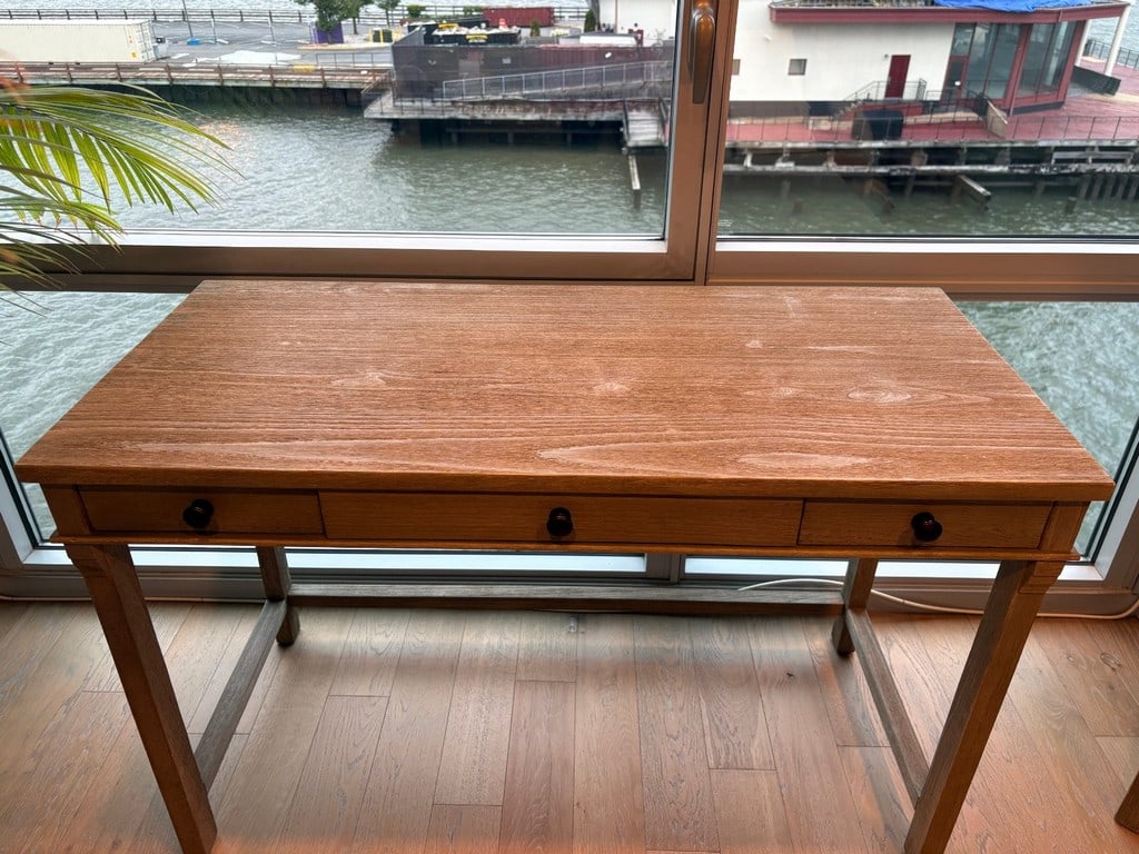 Contemporary Wood Console Desk - 2