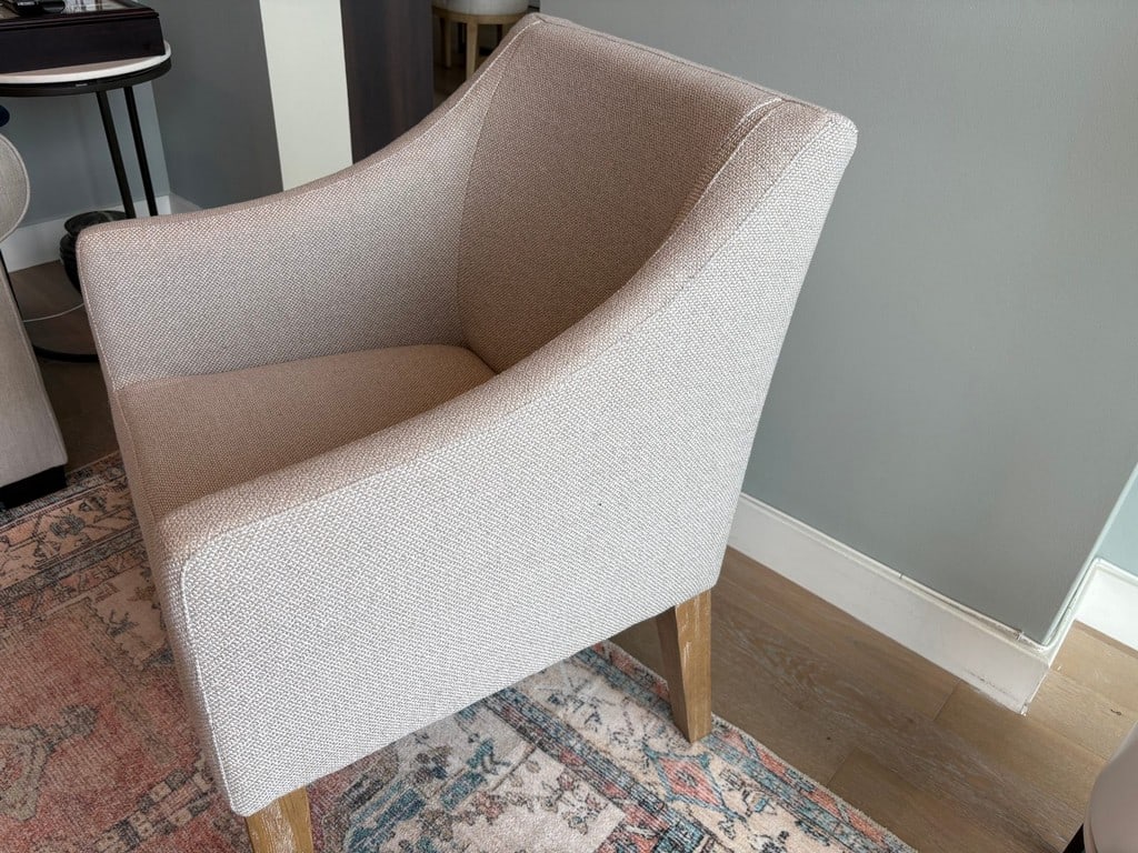 Contemporary Upholstered Accent Chair - 3
