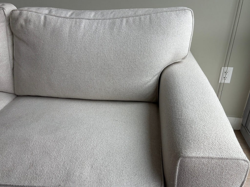 Modern Upholstered Two-Seat Sofa - 5