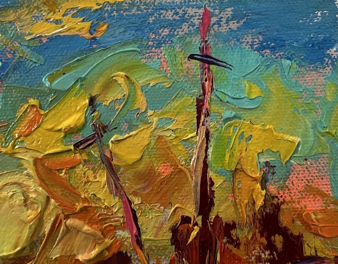 Oil painting The setting of the sun Oleksiy Ivanyuk - 4