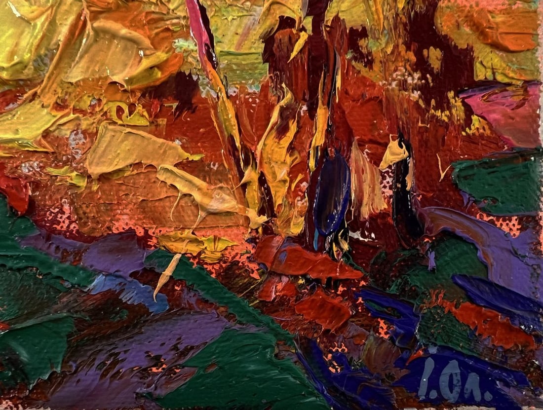 Oil painting The setting of the sun Oleksiy Ivanyuk - 5