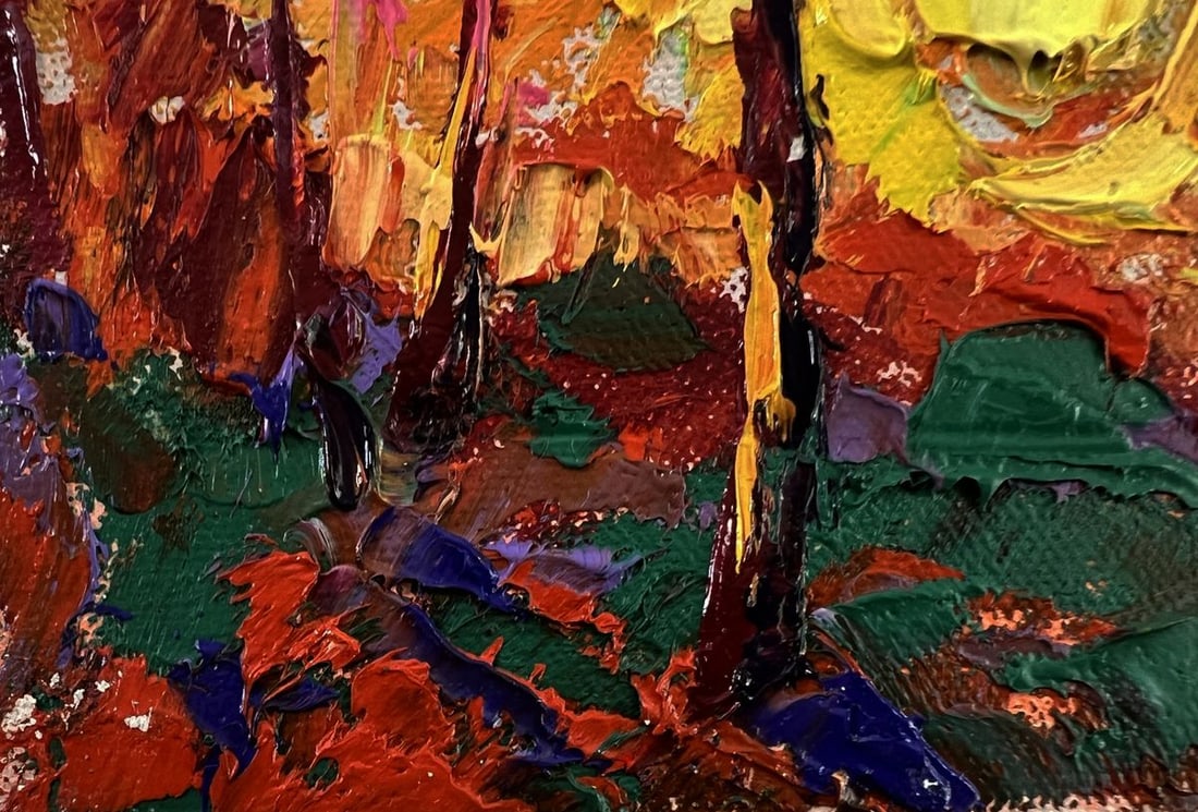 Oil painting The setting of the sun Oleksiy Ivanyuk - 6