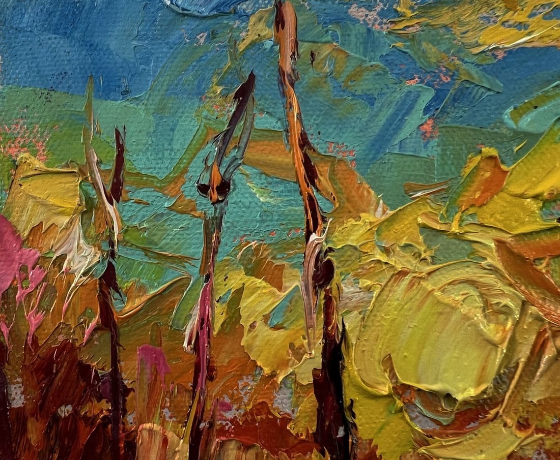 Oil painting The setting of the sun Oleksiy Ivanyuk - 7