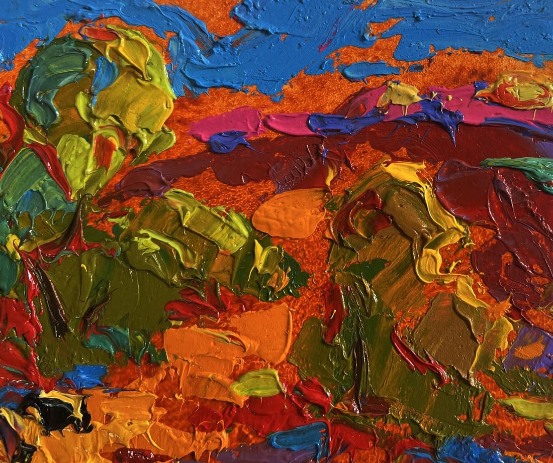 Oil painting Colors of Autumn Alex Kalenyuk - 4