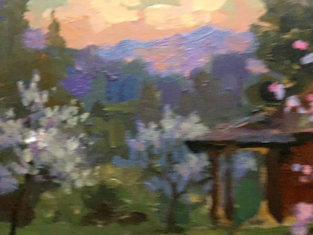 Oil painting Evening Batrakov Vladimir Grigorievich - 10