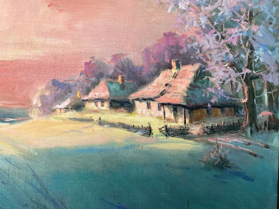 Oil painting Frosty Nestor Mitrofanovich Kizenko - 4
