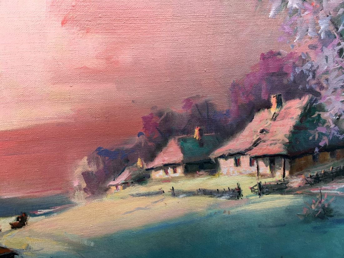 Oil painting Frosty Nestor Mitrofanovich Kizenko - 7