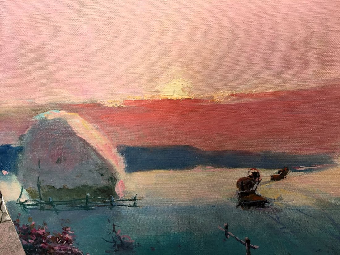 Oil painting Frosty Nestor Mitrofanovich Kizenko - 8