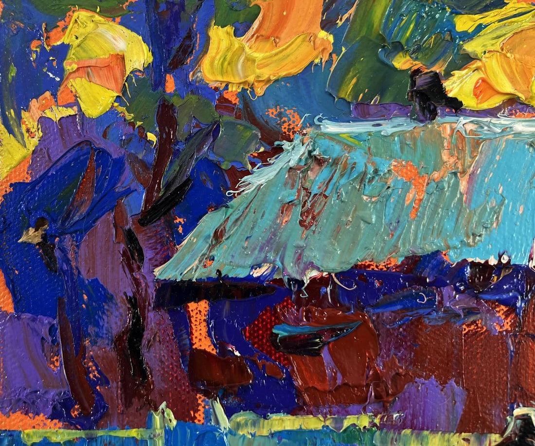 Oil painting Sky disappears into silence Oleksiy Ivanyuk - 7