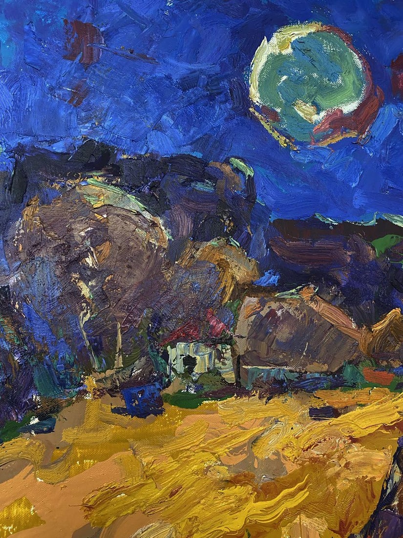 Oil painting A moment of peace Oleksiy Ivanyuk - 4