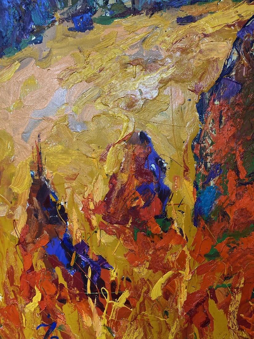 Oil painting A moment of peace Oleksiy Ivanyuk - 6