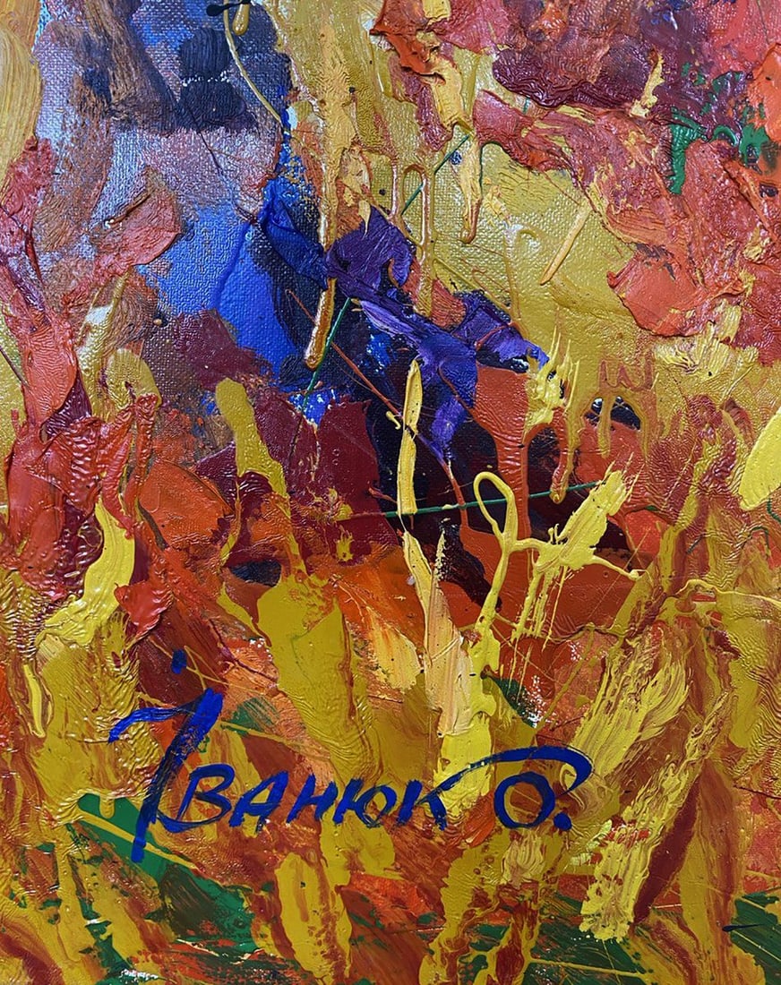 Oil painting A moment of peace Oleksiy Ivanyuk - 7