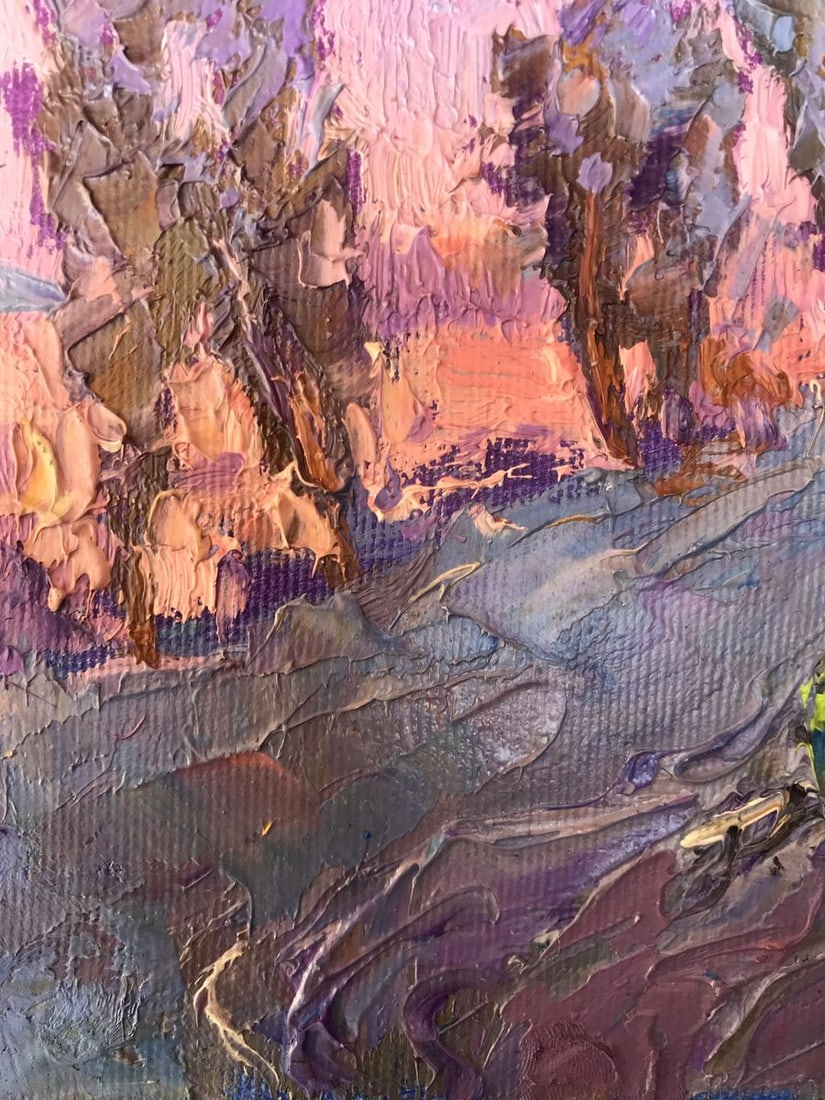Oil painting Until late Kalenyuk Alex - 5