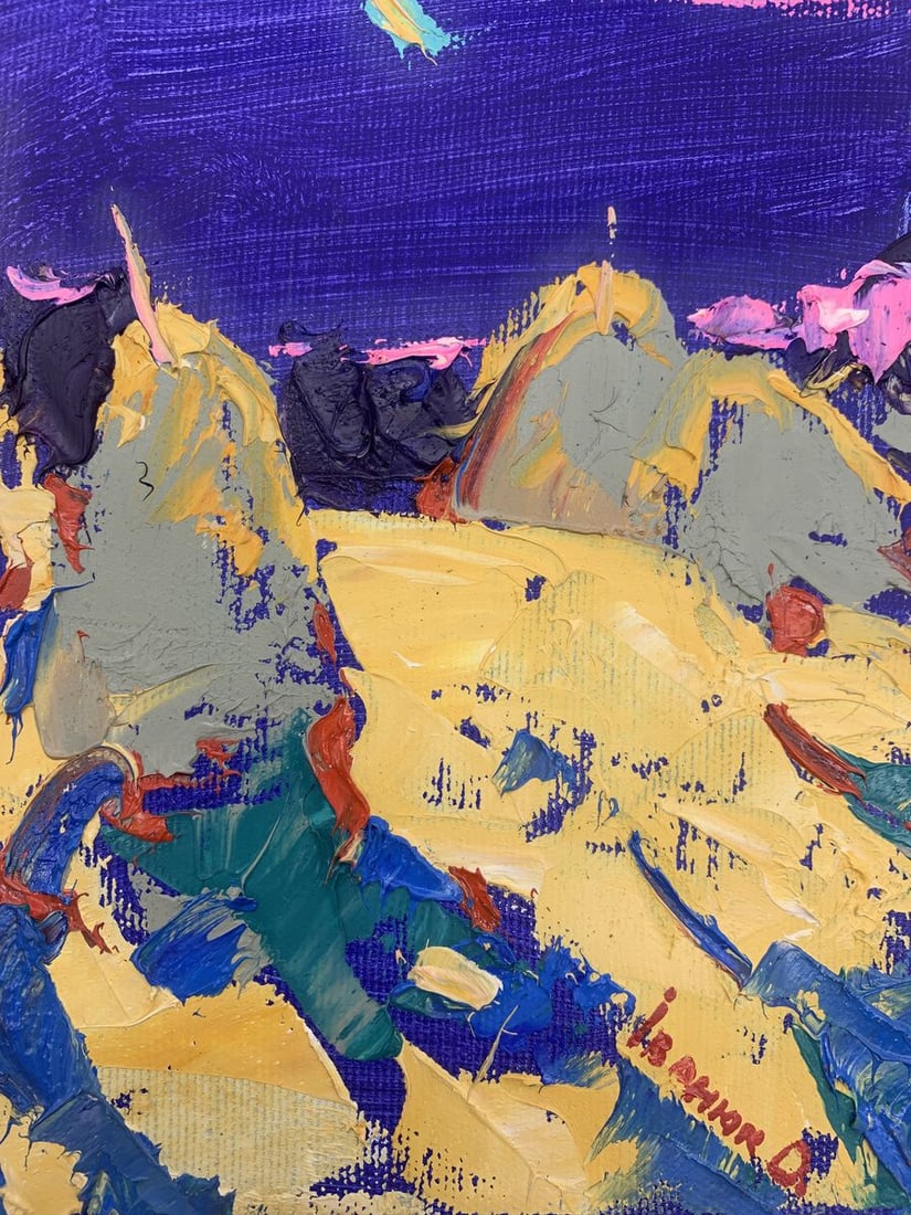 Oil painting Moonlit night Kalenyuk Alex - 10