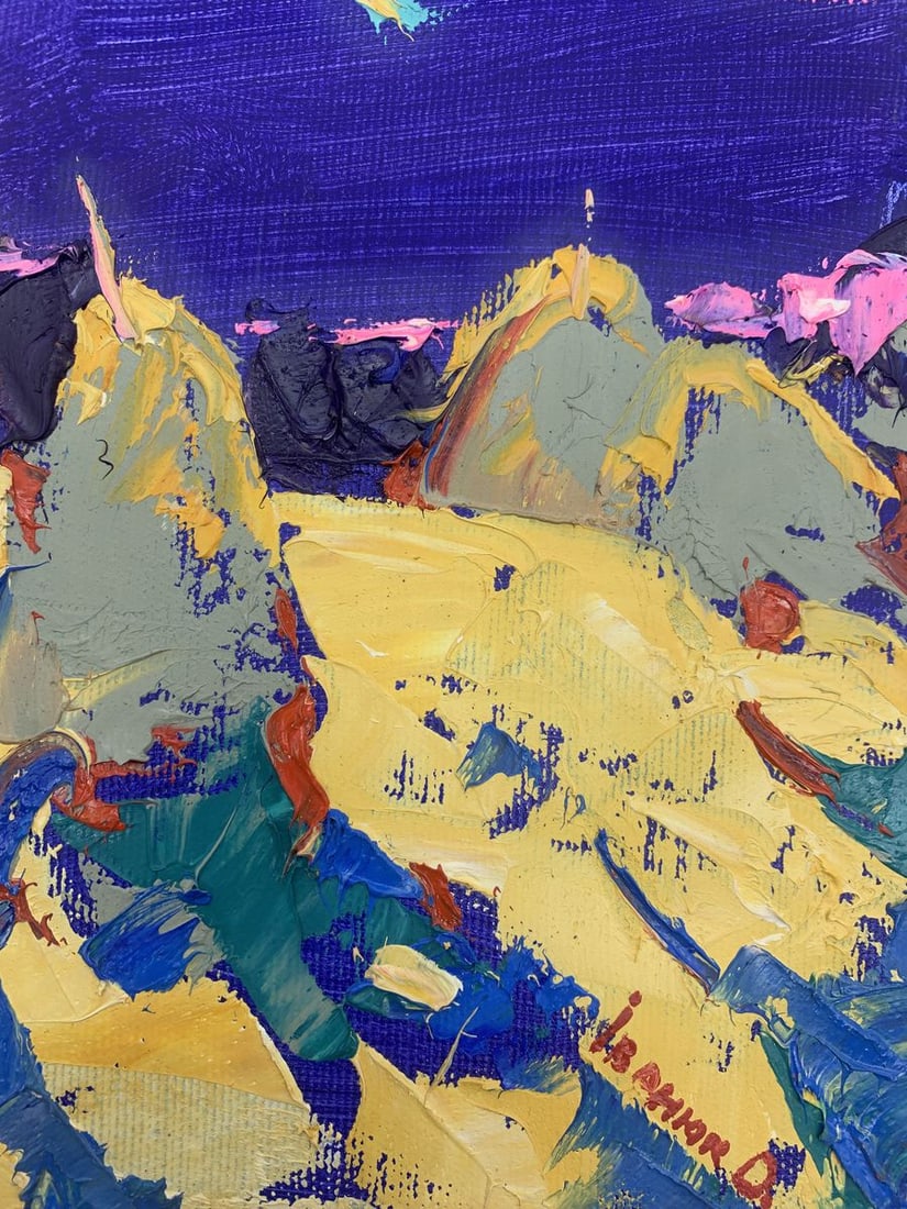 Oil painting Moonlit night Kalenyuk Alex - 11