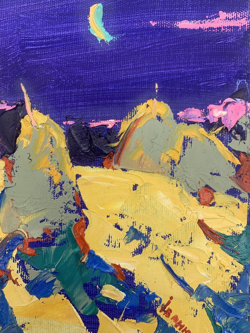 Oil painting Moonlit night Kalenyuk Alex - 9