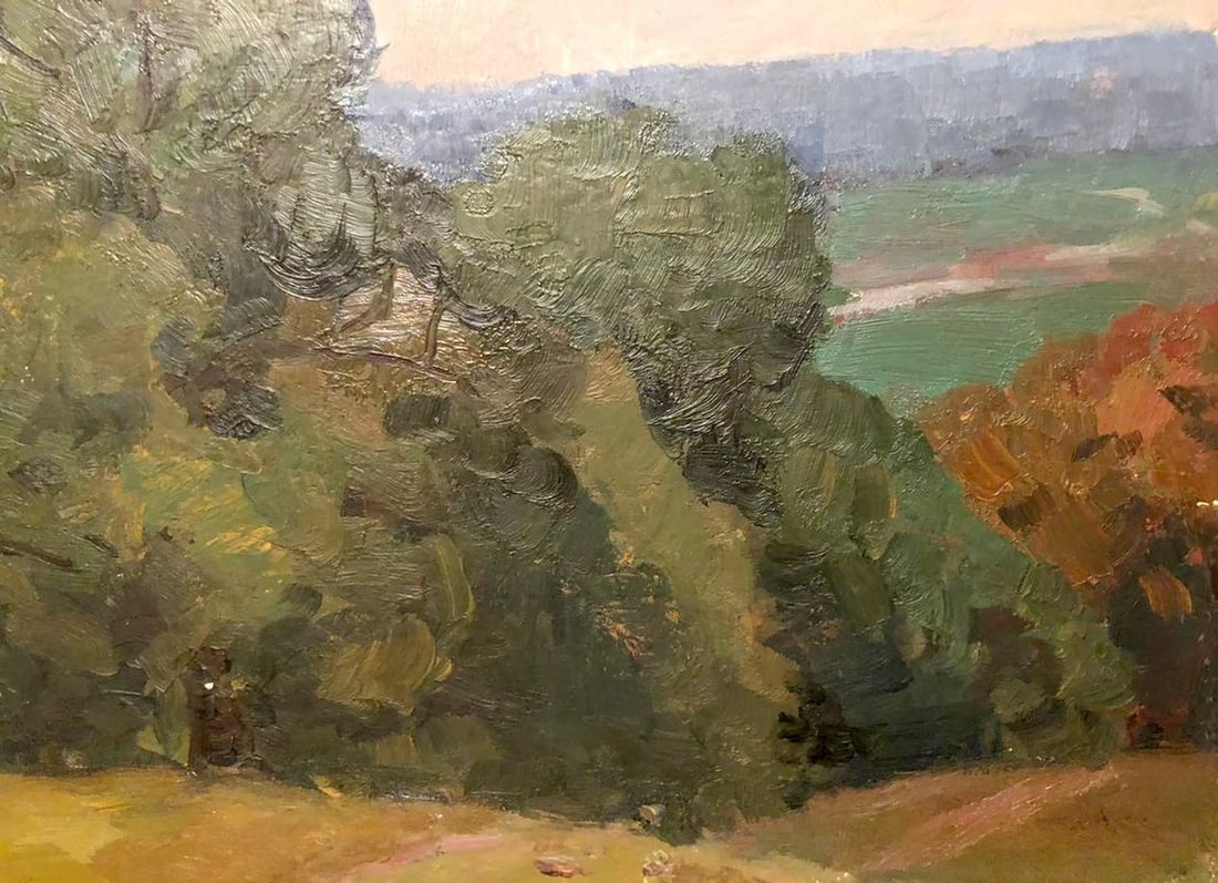Oil painting Summer landscape Khrustalenko Nikolai Alexandrovich - 2