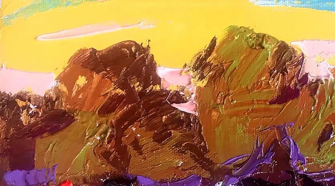 Oil painting On the Sunset Kalenyuk Alex - 4