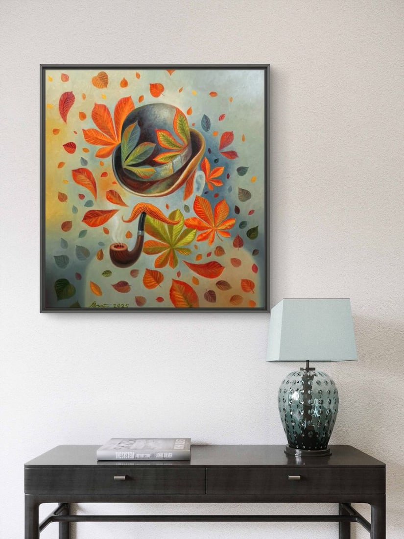 Oil painting Invisible Among the Foliage Sergey Voichenko - 4