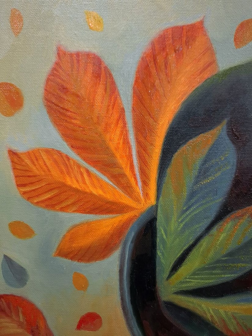Oil painting Invisible Among the Foliage Sergey Voichenko - 8