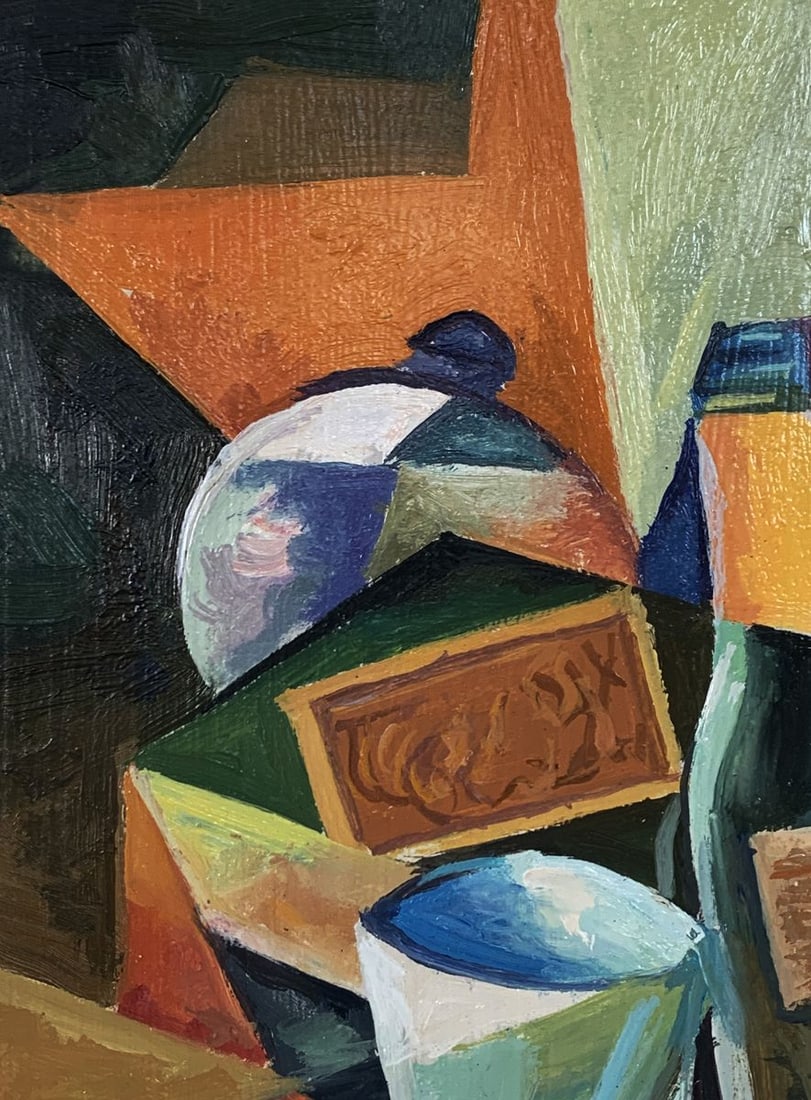 Oil painting Mirror reflection of thoughts Unknown artist - 6