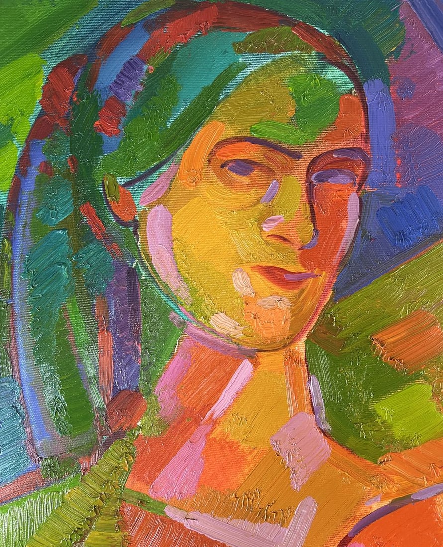 Oil painting Under the water curtain Pavel Dobrev - 6