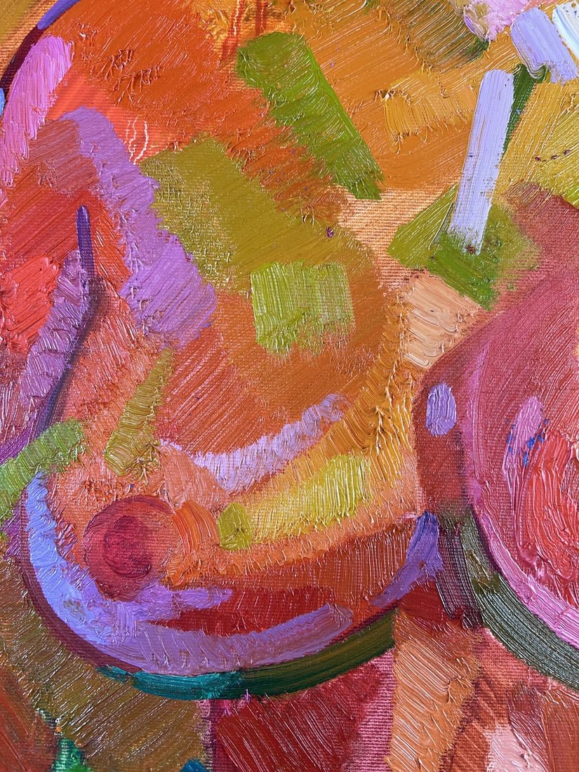 Oil painting Under the water curtain Pavel Dobrev - 8