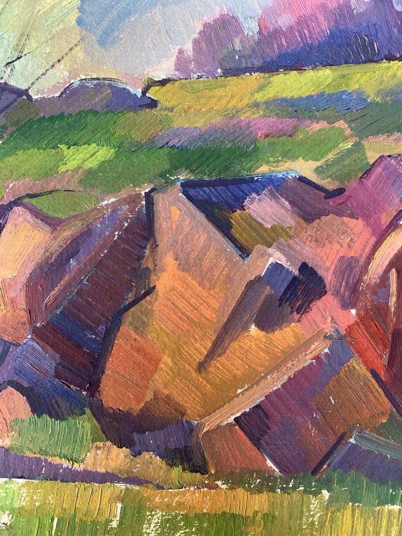 Oil painting Rocks Peter Tovpev - 10