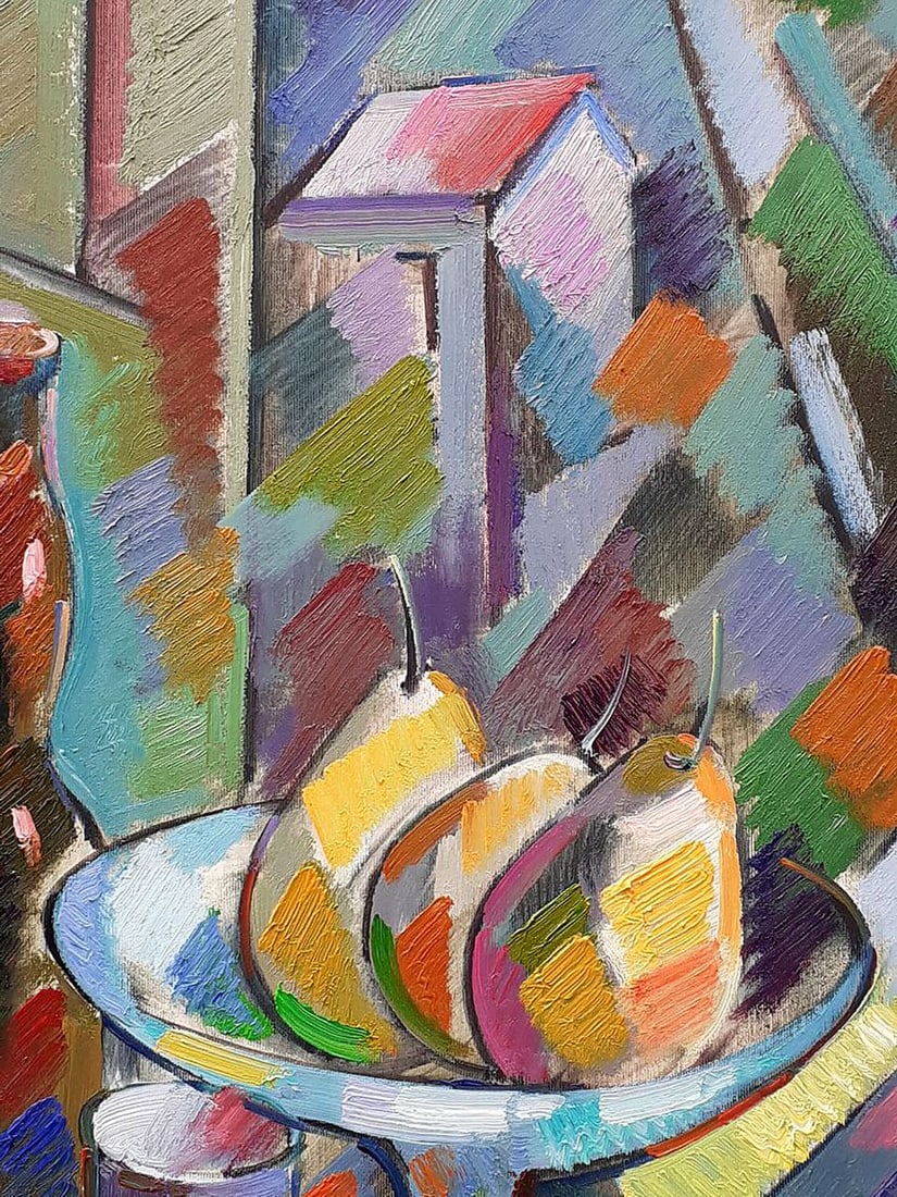 Abstract oil painting Sweet still life Peter Tovpev - 4