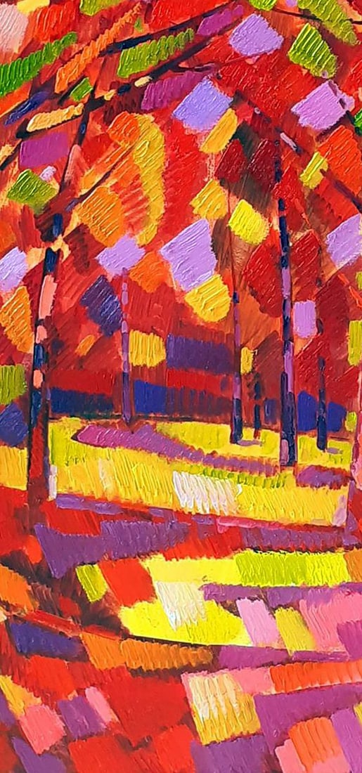 Oil painting Autumn Peter Tovpev - 6