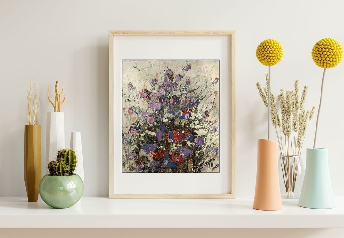 Oil painting Flowers Mazur Vladimir - 3
