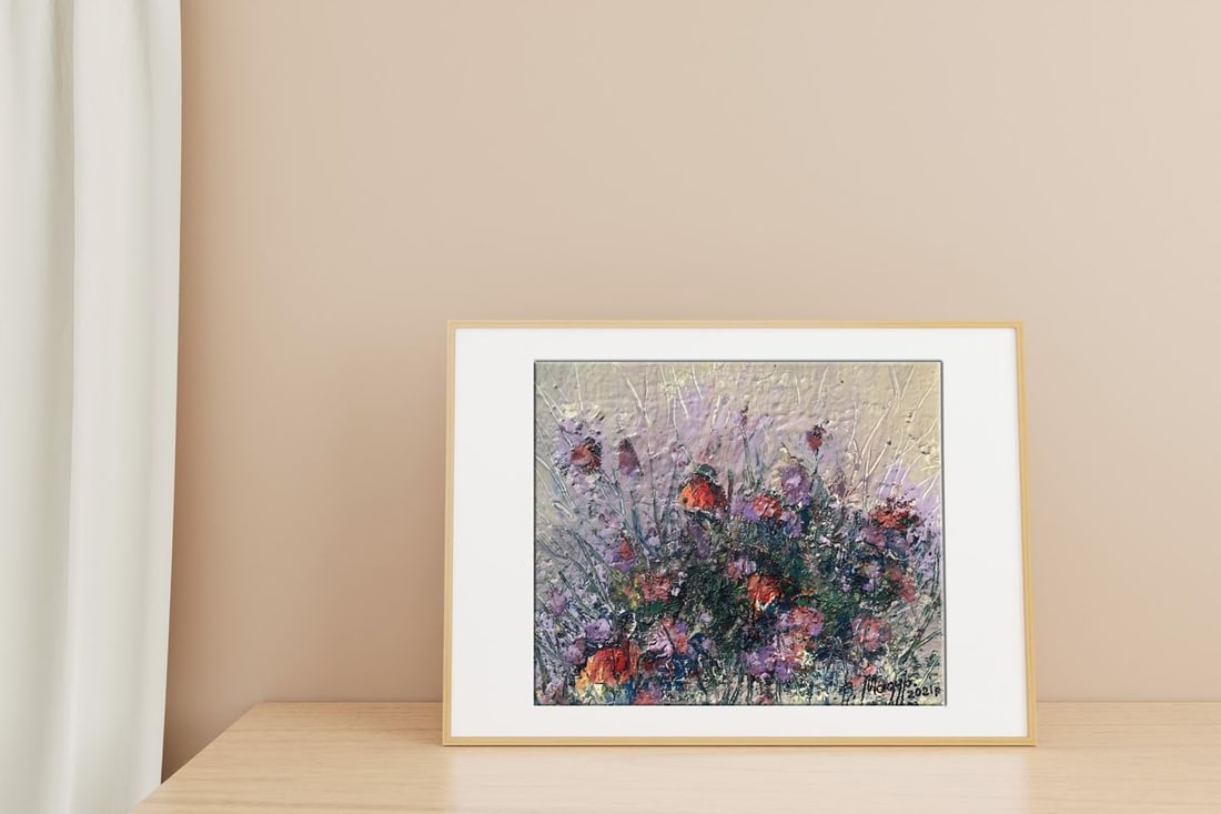Oil painting Wildflowers Mazur Vladimir - 2