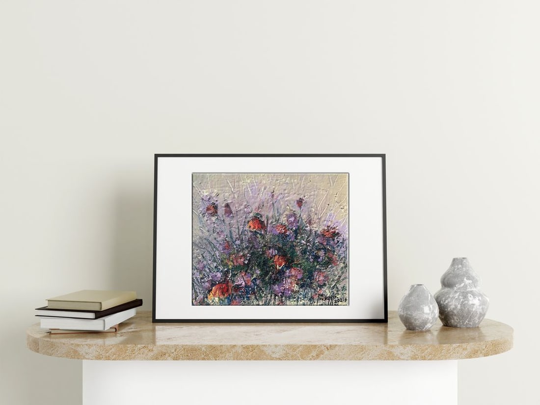 Oil painting Wildflowers Mazur Vladimir - 3