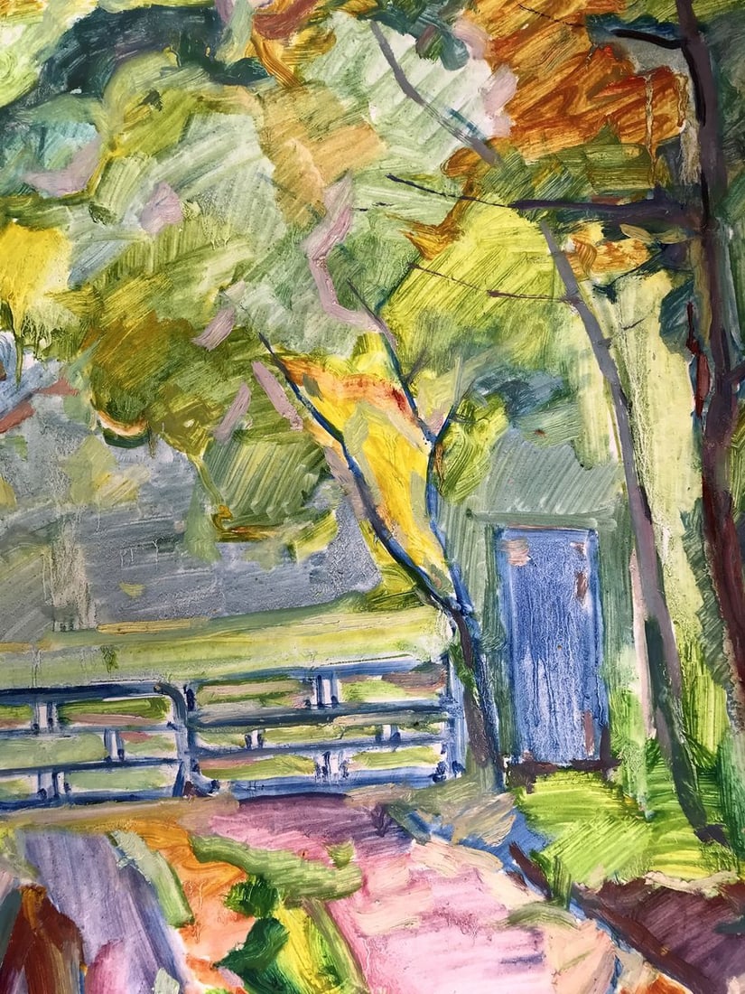 Oil painting Out of town Peter Tovpev - 9