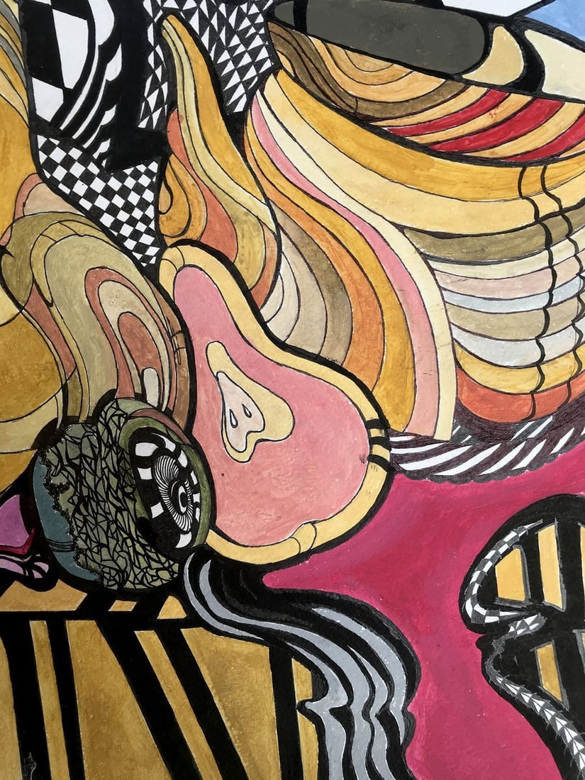 Acrylic painting Sweet dreams Unknown artist - 9