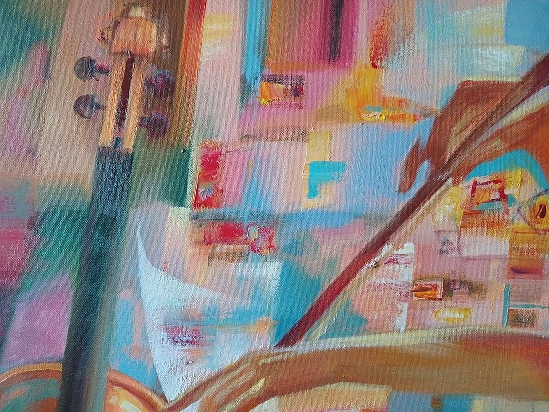 Abstract oil painting Legato Anatoly Tarabanov - 10