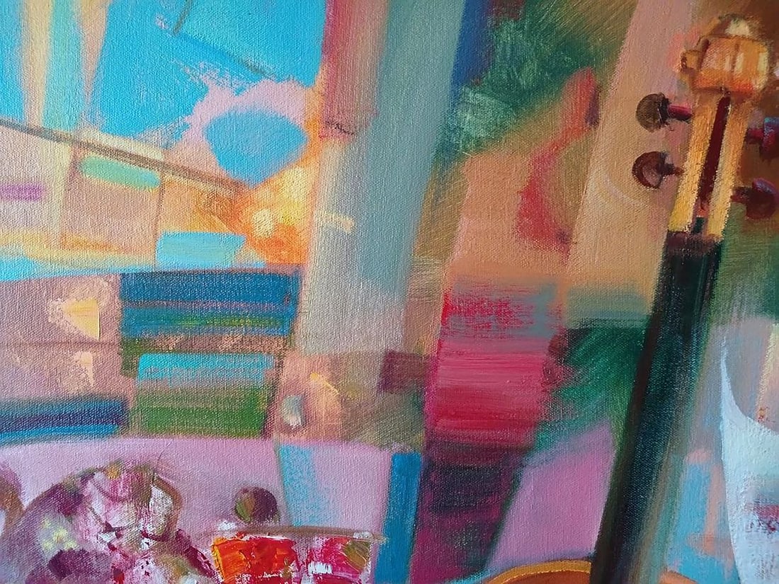 Abstract oil painting Legato Anatoly Tarabanov - 11