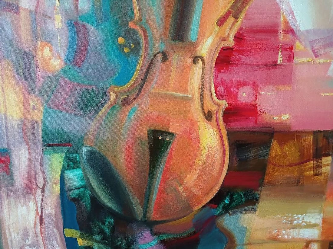 Abstract oil painting Legato Anatoly Tarabanov - 4